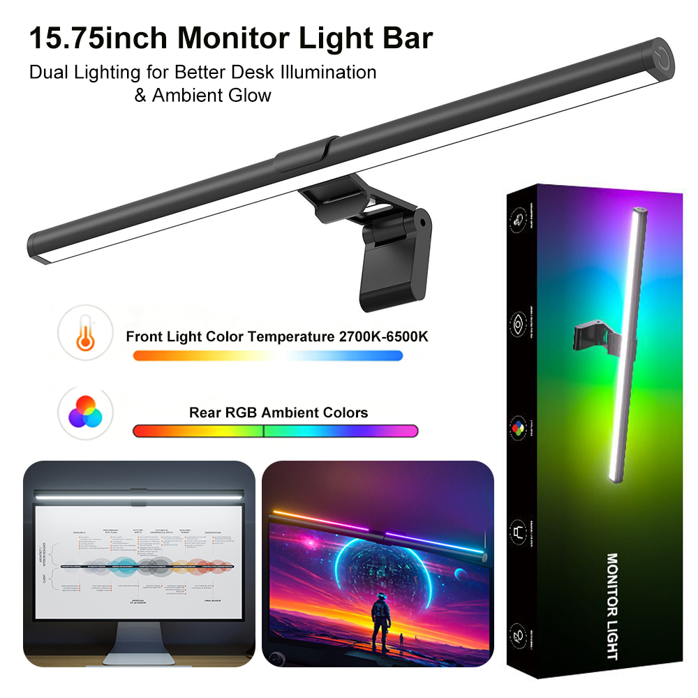 Photography Lighting Game - Lampu Layar Gantung dengan Warna RGB