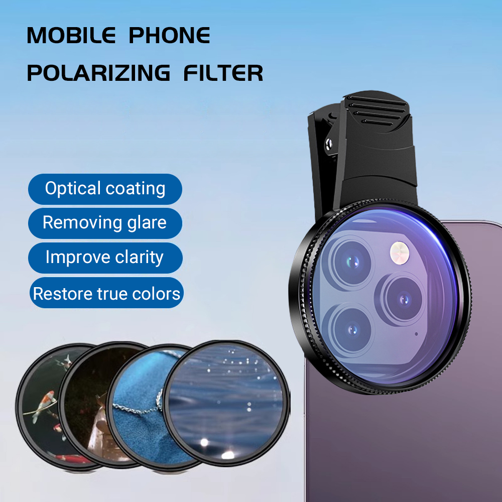 Photography Lighting For Beginners - Kit Filter Kamera Smartphone Clip-On 52mm,