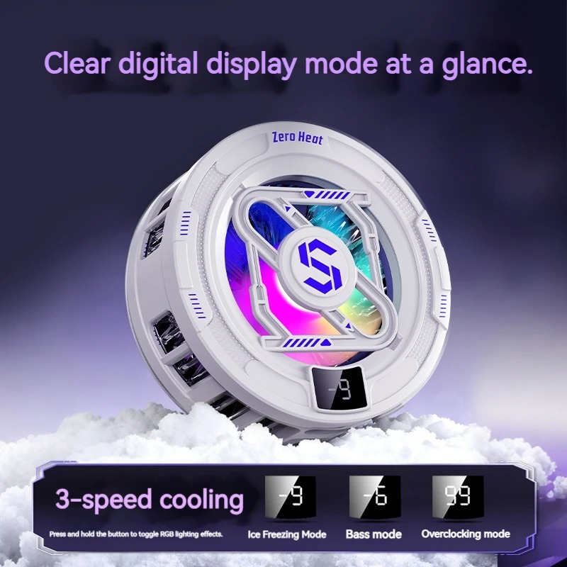 Pendingin Ponsel Bergaya 15W,  - Photography Lighting Game ulasan dan harga