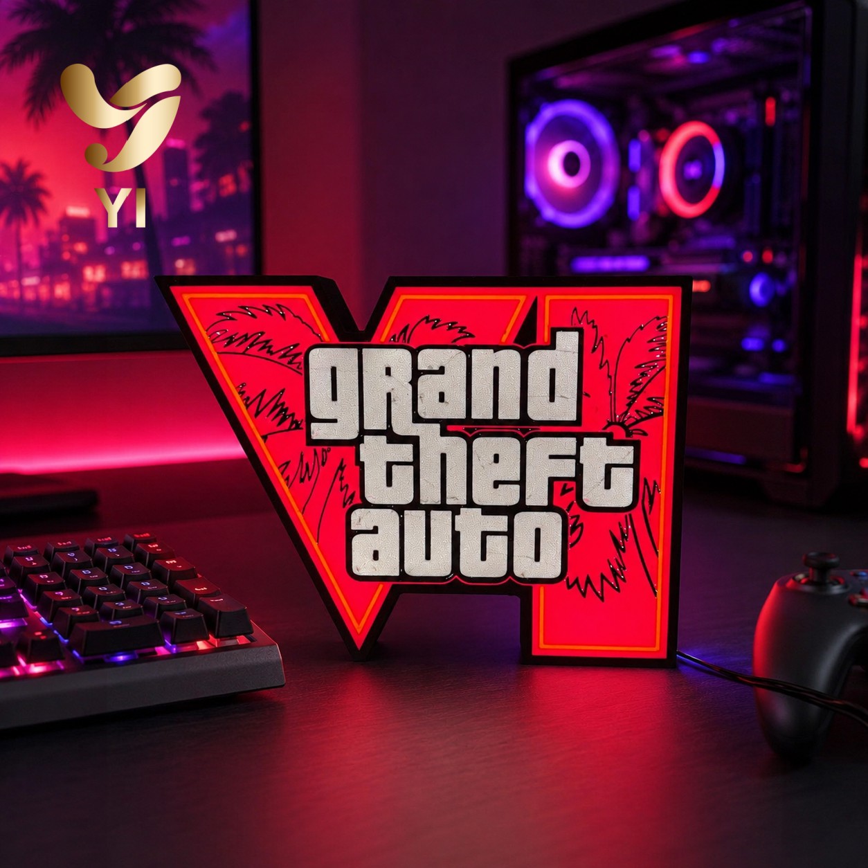 Tersedia Lampu Ambient GTA 6 H - Photography Lighting Game ulasan dan harga