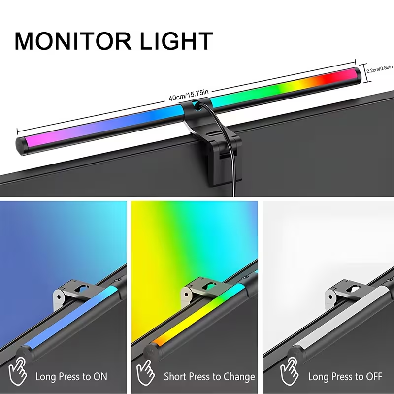 Lampu LED Bar untuk Monitor Ko - Photography Lighting Game ulasan dan harga